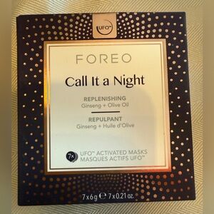 ❤️ 3/$25 FOREO Call It a Night REPLENISHING UFO™ ACTIVATED MASKS 7ct